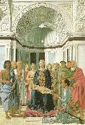 Piero della Francesca montefel tro altarpiece Germany oil painting artist